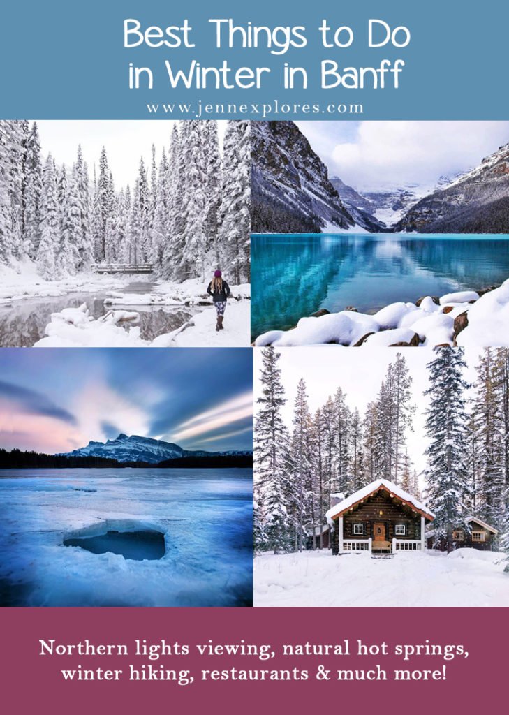 What to do in Banff in Winter